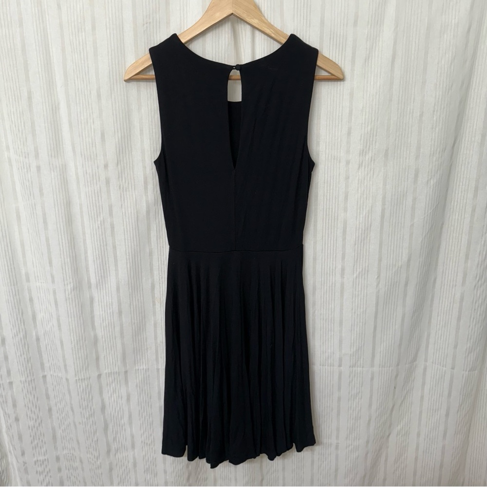 EUC💥 Coercion London Black Midi A-Line Skater Dress - Picture 3 of 6